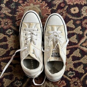 Converse All Star Cream Canvas Low top Sneakers